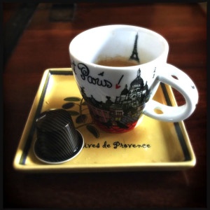 Ciocattino Nespresso capsule and cup