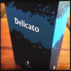 Delicato Rosso Caffe coffee capsule box