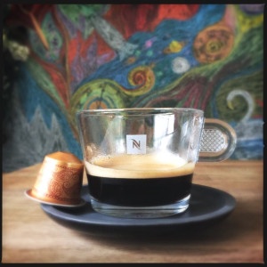 Monsoon Malabar Nespresso capsule and cup