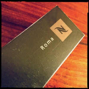 Roma Nespresso capsule box