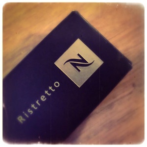 Ristretto Nespresso capsule box