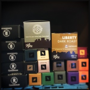 coffee capsule boxes