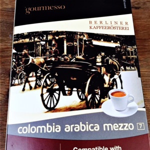 Colombia Arabica Mezzo Gourmesso capsule box