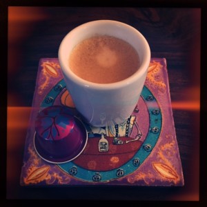 Tanim de Chiapas Nespresso capsule and cup