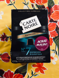 Carte Noire N°7 Espresso capsule box