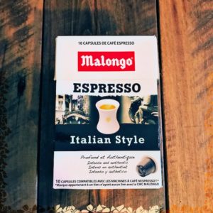 Malongo Italian Style Espresso capsule box