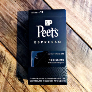 Peet's Nerissimo capsule box