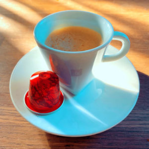 Limited Edition Ispirazione Napoli Nespresso capsule review and cup