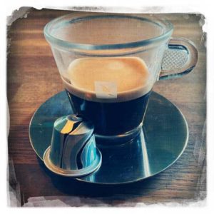 Limited Edition Nordic Black Nespresso capsule review and cup