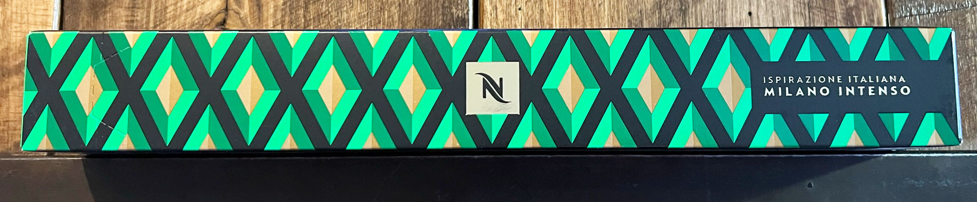 Nespresso Milano Intenso coffee capsules